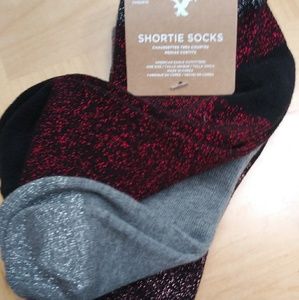 American Eagle shortie socks, set of 3, new